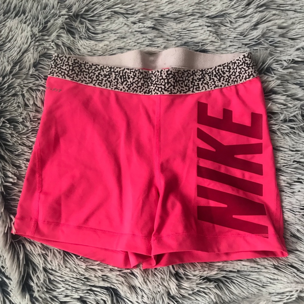 Nike pro spandex shorts